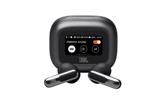 JBL LIVE FLEX 3 True-Adaptive Noise Cancelling Perfect Calls - Black